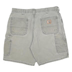 CARHARTT Mens Shorts Beige Casual Plain L W36 Workwear Cotton