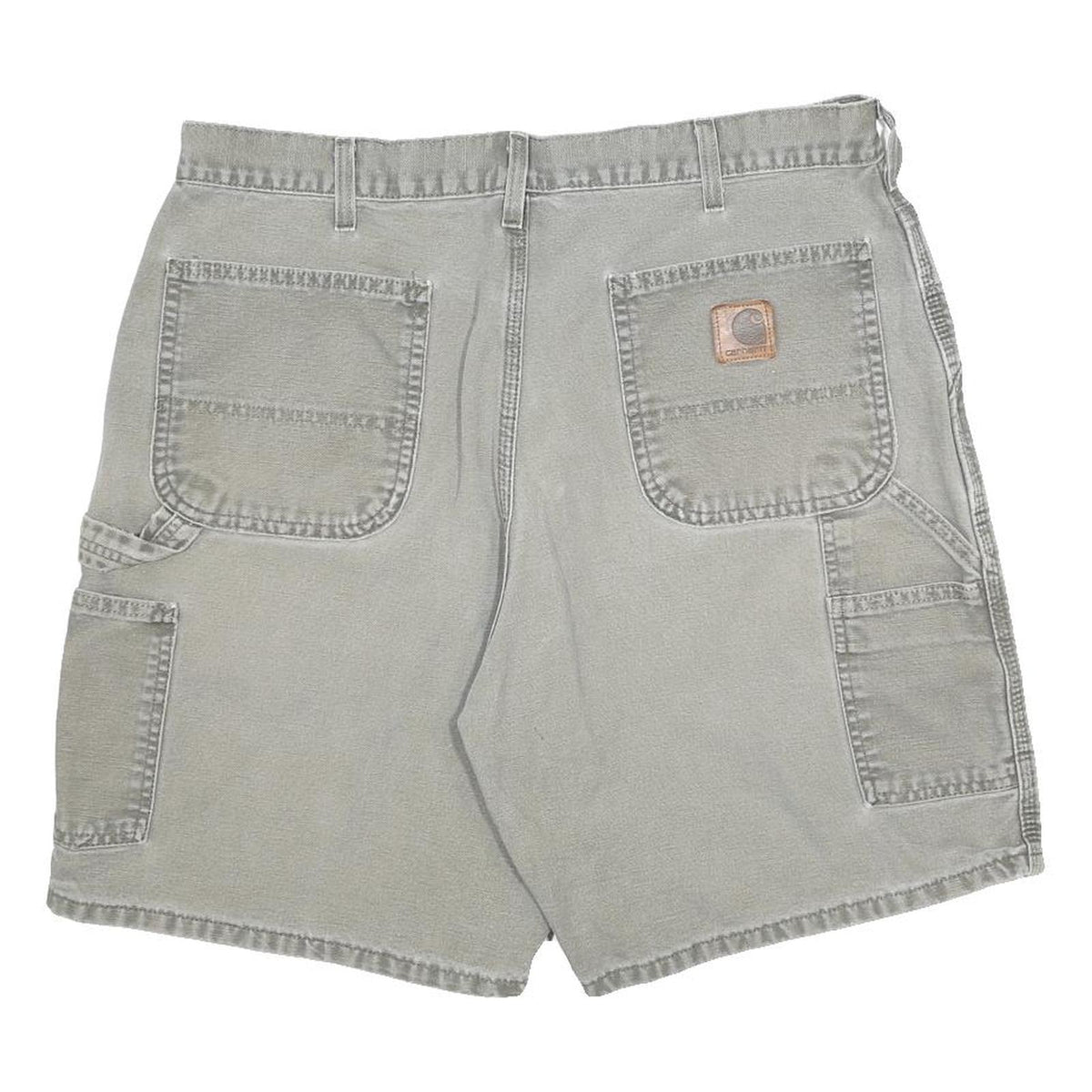 CARHARTT Mens Shorts Beige Casual Plain L W36 Workwear Cotton