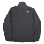 THE NORTH FACE Mens Black Outdoor Jacket M Nylon Woven Plain Zip Relaxed Fit