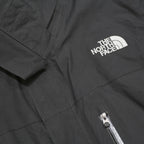 THE NORTH FACE Mens Black Outdoor Jacket M Nylon Woven Plain Zip Relaxed Fit