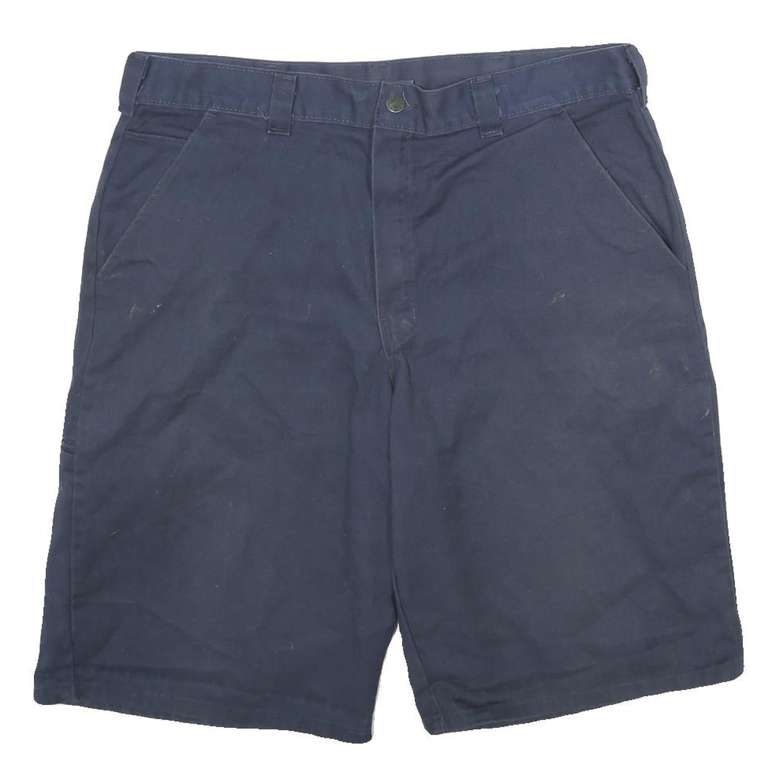 DICKIES Mens Shorts Blue Casual XL W38 Workwear Polyester Blend