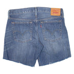 LEVI'S 501 Womens Denim Shorts Blue XS W26