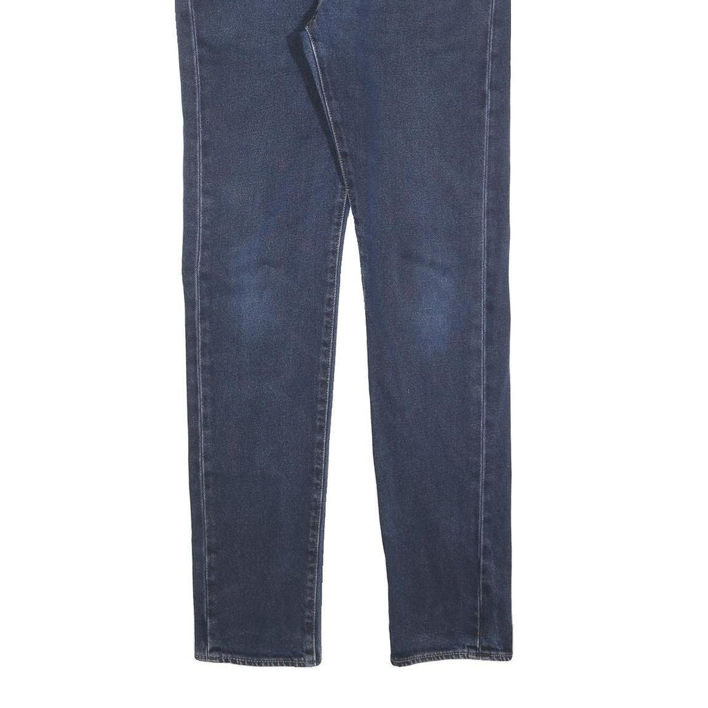 LEVI'S 510 Mens Jeans Blue Slim Skinny Denim Medium W31 L34 Zip Closure