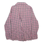 CARHARTT Womens Pink & Grey Check Shirt L Cotton Long Sleeve Casual Workwear