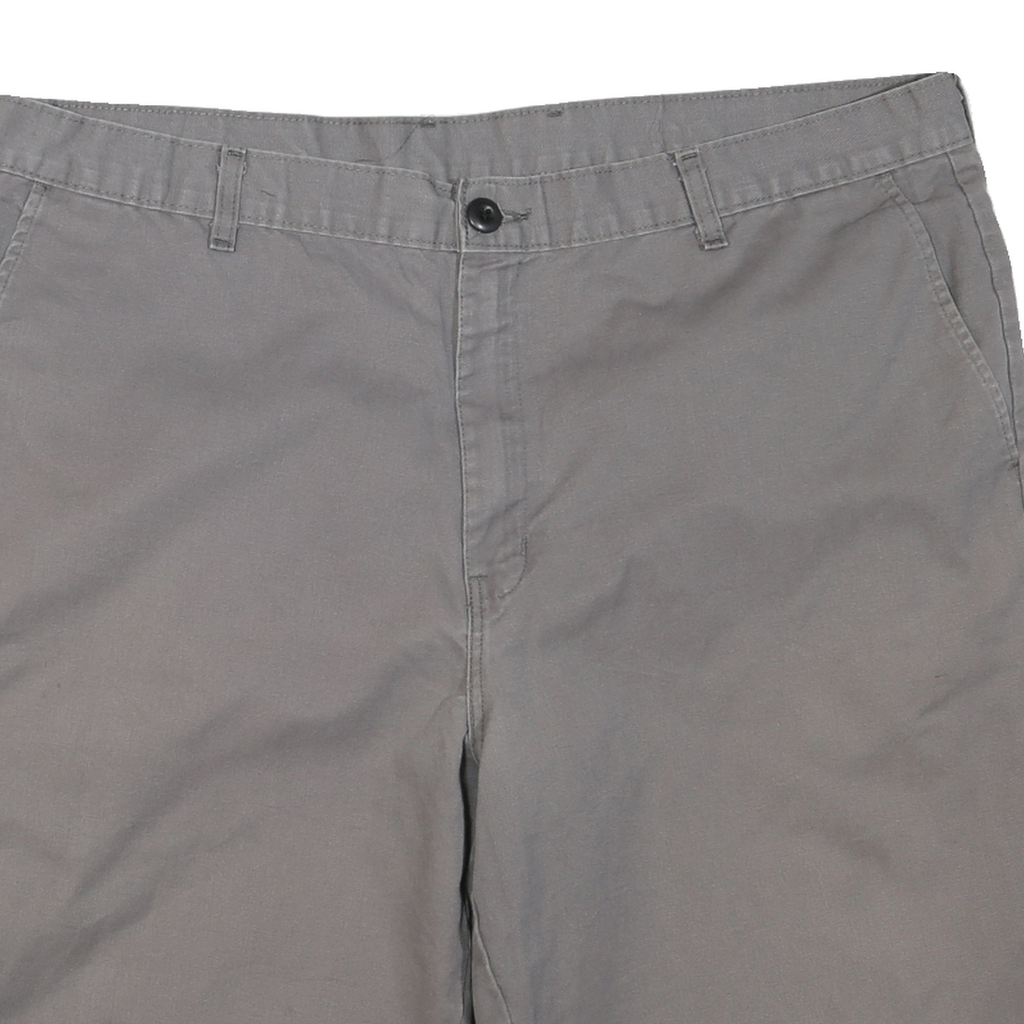 DICKIES Mens Shorts Grey Casual Classic 2XL W40 Cotton Blend Workwear