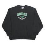 ADIDAS Womens Black Adidas Athletic Club Crew Neck XL Sweatshirt Cotton Blend