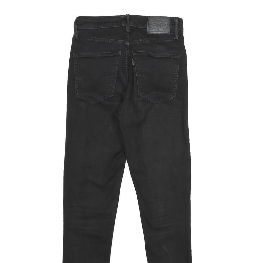 LEVI'S Mile High Super Skinny Womens Jeans Black Slim Skinny Denim Woven W26 L30