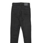 LEVI'S Mile High Super Skinny Womens Jeans Black Slim Skinny Denim Woven W26 L30