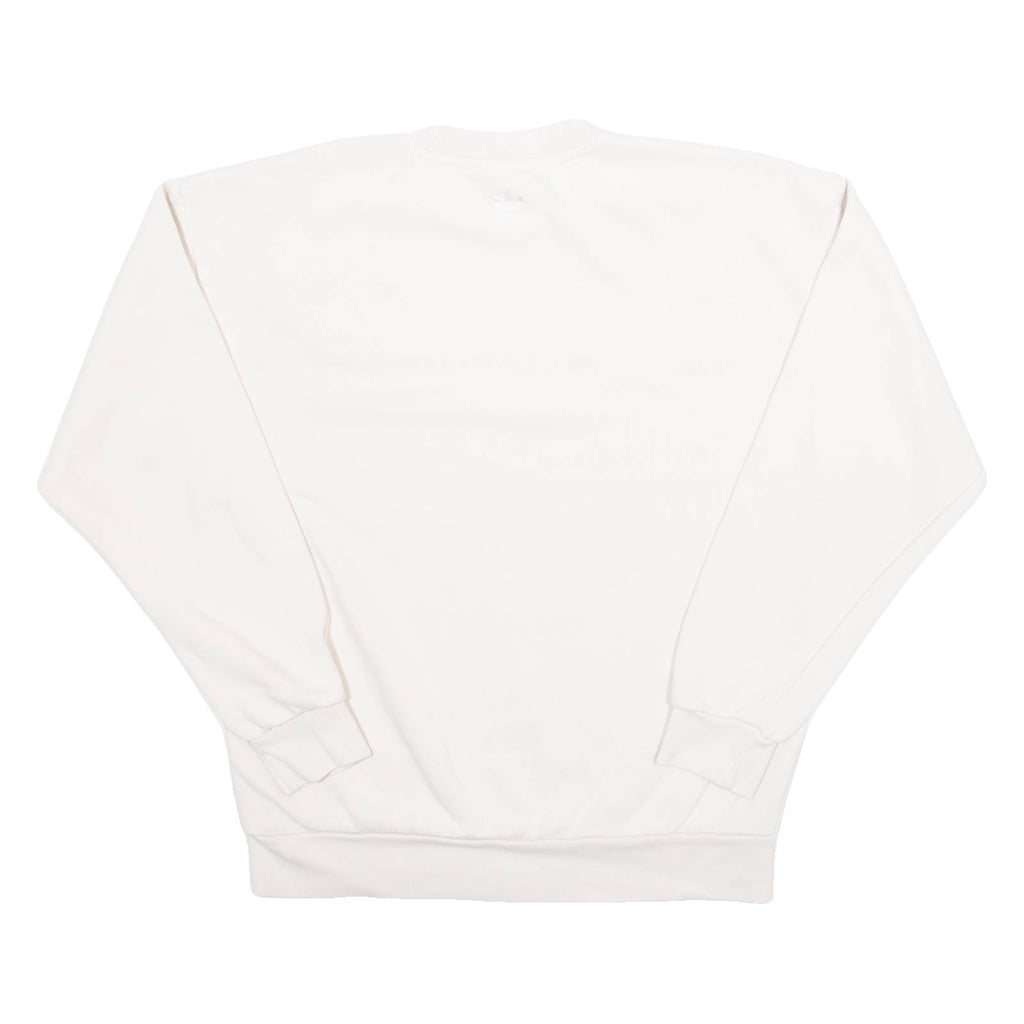 ADIDAS Womens Sweatshirt Cream UK 6