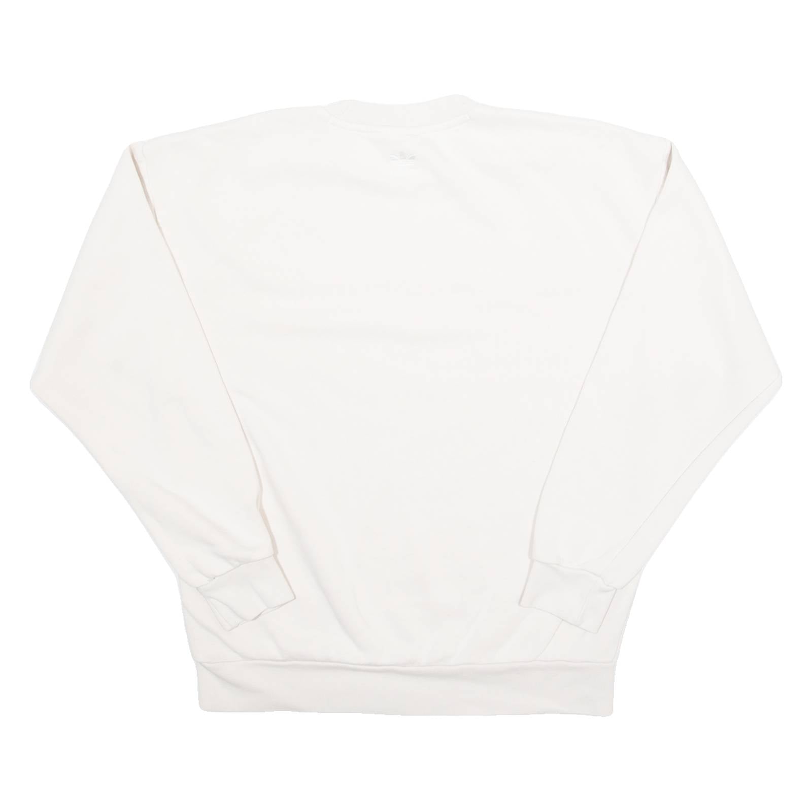 ADIDAS Womens Sweatshirt Cream UK 6