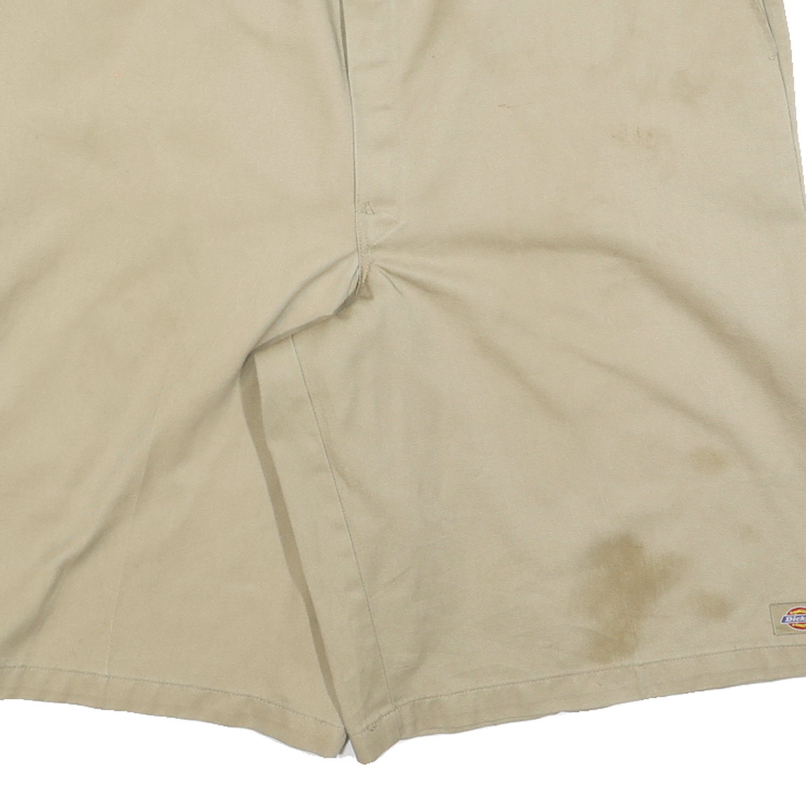 DICKIES Mens Shorts Beige Casual Plain 2XL W42 Cotton Blend Workwear