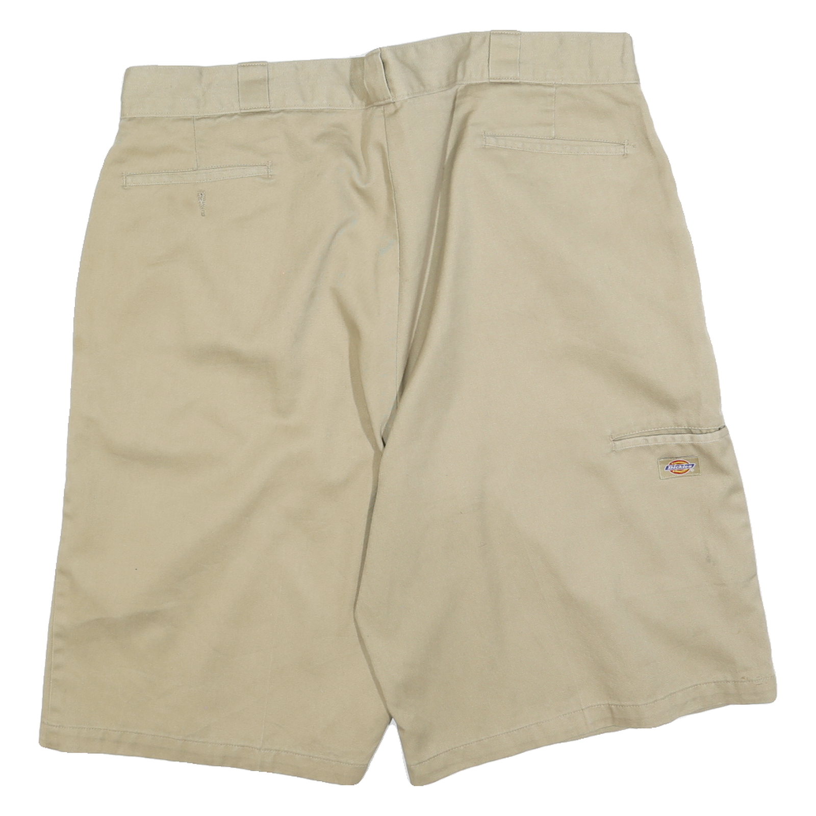 DICKIES Mens Shorts Beige Casual Plain 2XL W42 Cotton Blend Workwear