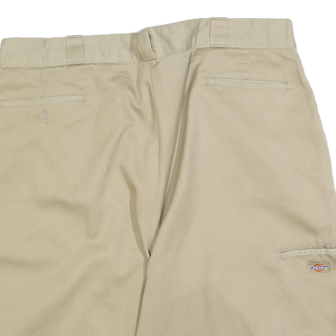 DICKIES Mens Shorts Beige Casual Plain 2XL W42 Cotton Blend Workwear