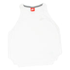 NIKE Cropped Womens Vest White Sleeveless M
