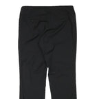 DOLCE & GABBANA Womens Black Wool Blend Regular Fit Straight Leg Trousers W34