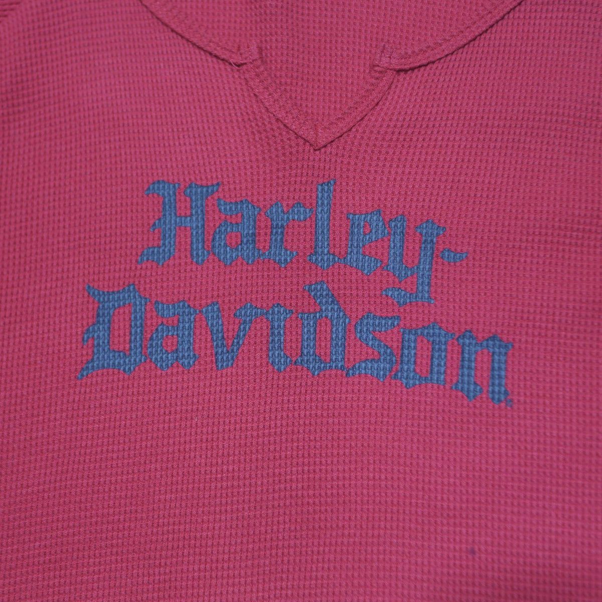 HARLEY DAVIDSON Womens Red Crew Neck XL Sweatshirt Polyester Blend Logo