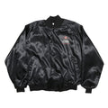 OFFICIAL PRODUCT Mens Black King Cobra Nylon Button Jacket L Satin Logo