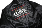OFFICIAL PRODUCT Mens Black King Cobra Nylon Button Jacket L Satin Logo