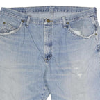 WRANGLER Mens Denim Shorts Light Blue Casual Regular Fit L W36 Cotton