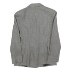 PENNY BLACK Womens Black & White Houndstooth Blazer Jacket UK 12 Wool Tailored