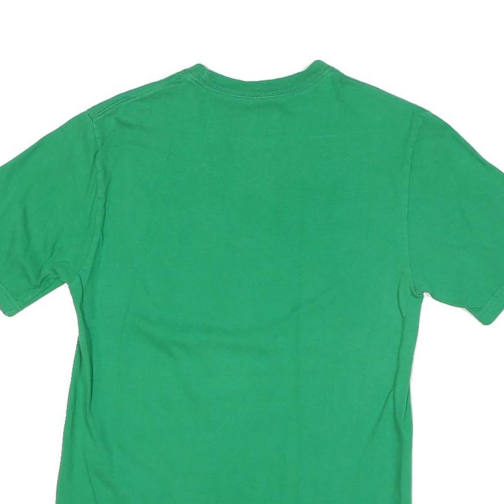 NIKE Mens Green Skilled In Every Position Graphic T-Shirt S Short Sleeve Crew