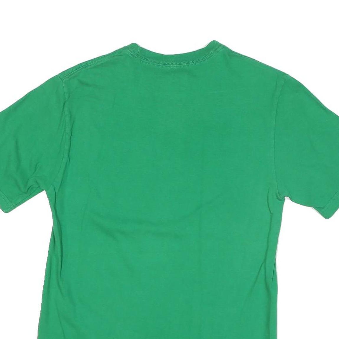 NIKE Mens Green Skilled In Every Position Graphic T-Shirt S Short Sleeve Crew