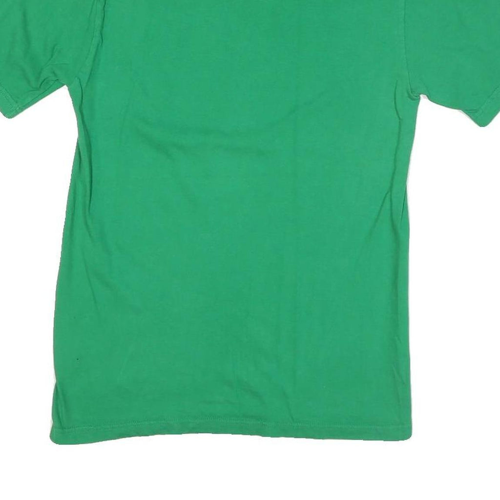 NIKE Mens Green Skilled In Every Position Graphic T-Shirt S Short Sleeve Crew
