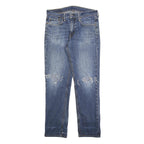 LEVI'S 541 Mens Jeans Blue Relaxed Straight Denim Medium W31 L32 Distressed