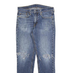 LEVI'S 541 Mens Jeans Blue Relaxed Straight Denim Medium W31 L32 Distressed