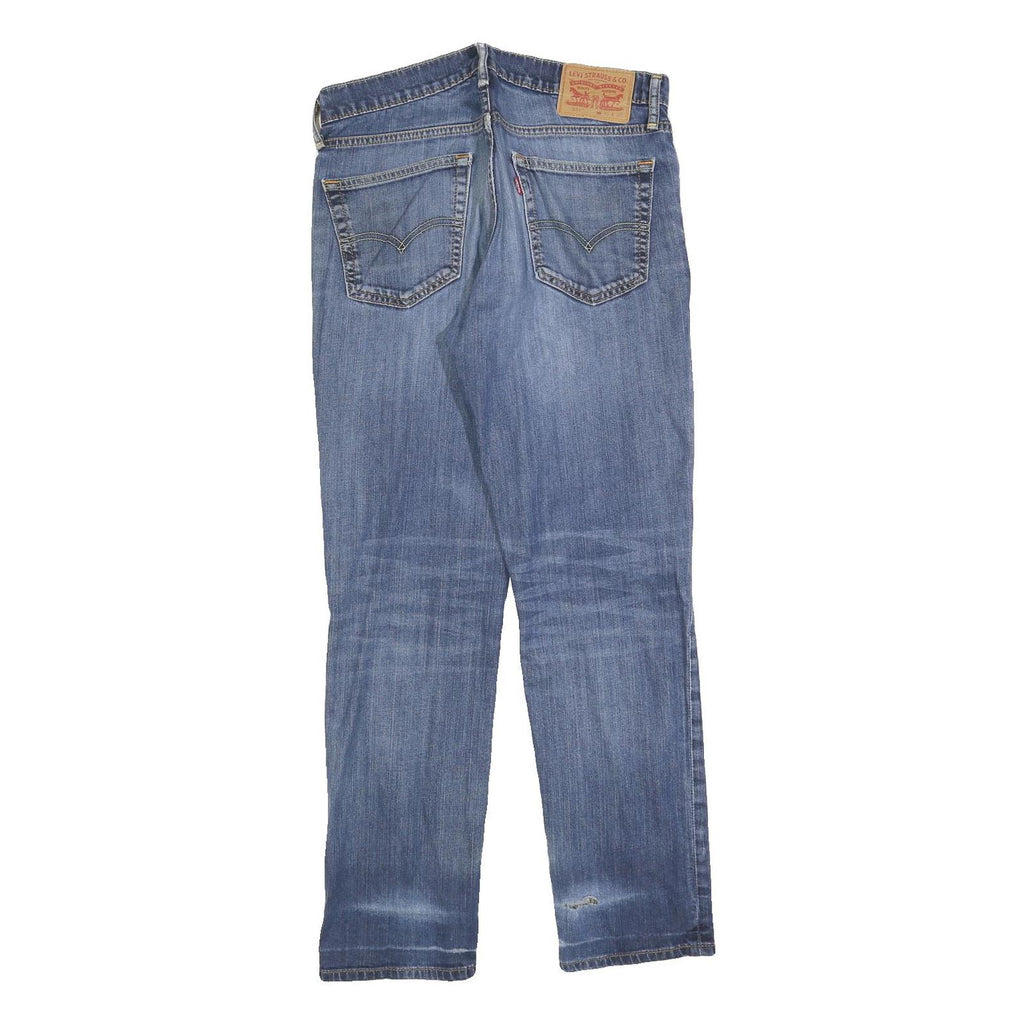 LEVI'S 541 Mens Jeans Blue Relaxed Straight Denim Medium W31 L32 Distressed