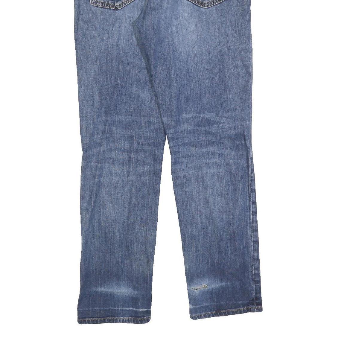 LEVI'S 541 Mens Jeans Blue Relaxed Straight Denim Medium W31 L32 Distressed