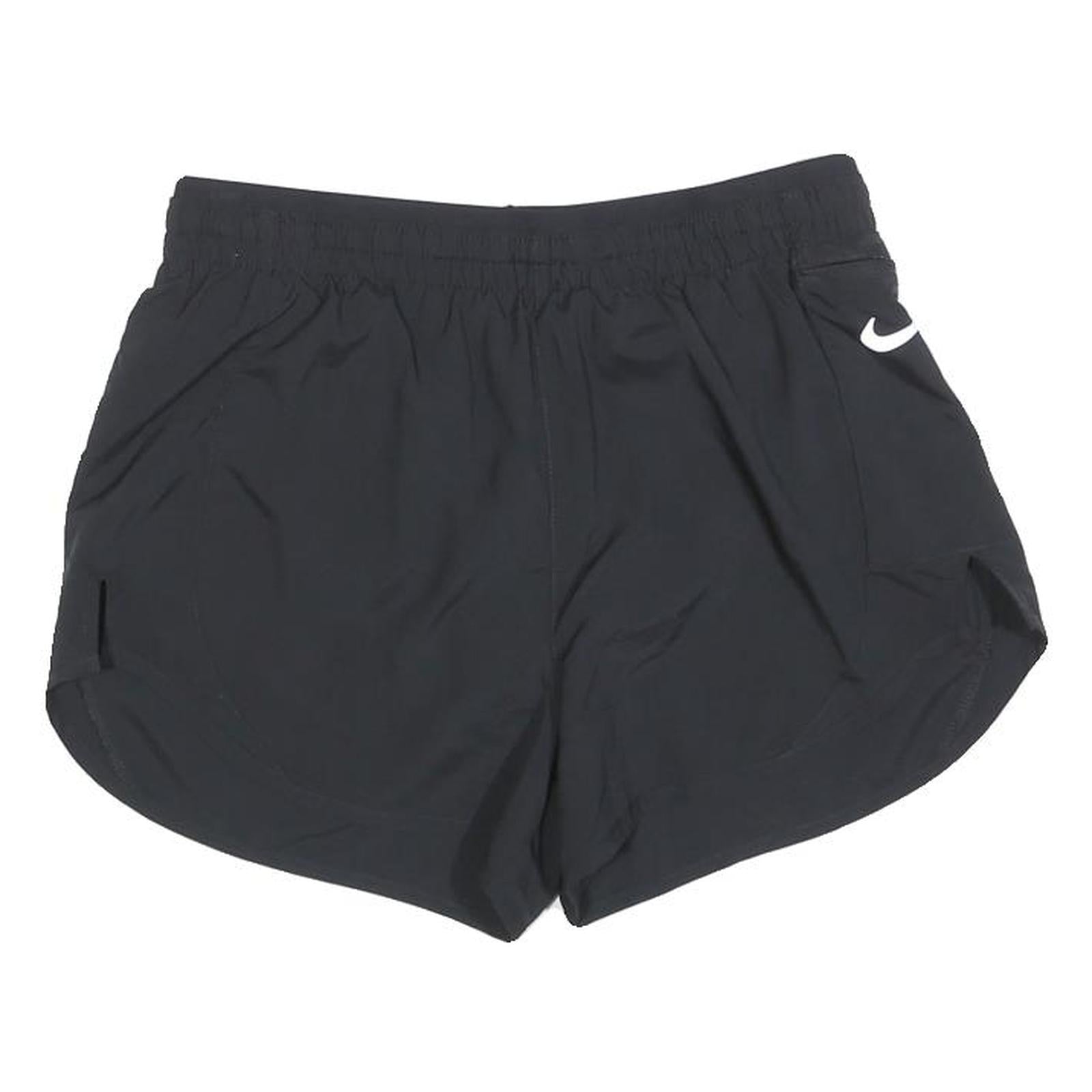 NIKE Womens Black Sports Running Shorts S W26 Polyester Blend Lightweight