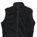 PATAGONIA Womens Black Zip Jacket L Cotton Fleece Soft Warm Classic Casual