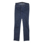 LEVI'S Womens Slim Blue Jeans Denim W30 L33 Classic Cotton Blend Zip