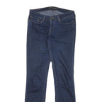 LEVI'S Womens Slim Blue Jeans Denim W30 L33 Classic Cotton Blend Zip
