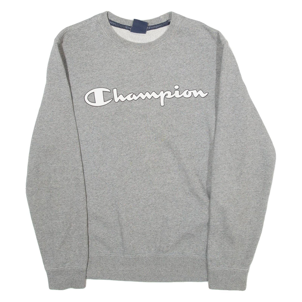 CHAMPION Womens Sweatshirt Grey XS