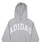 ADIDAS Mens Grey Hoodie S