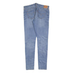 LEVI'S 711 Womens Jeans Blue Slim Skinny Denim Medium W35 L34 Cotton Blend