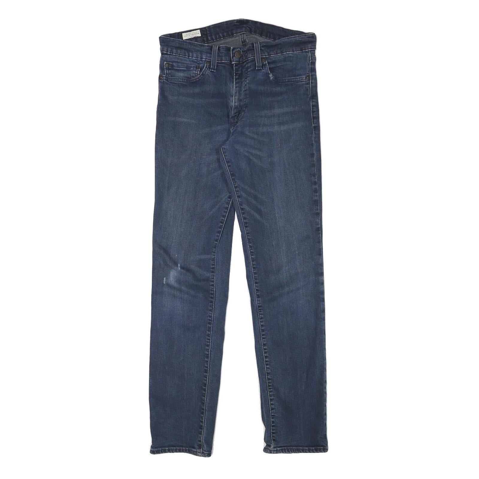 LEVI'S 511 BIG E Mens Jeans Blue Slim Skinny Denim Medium W30 L30 Classic Style