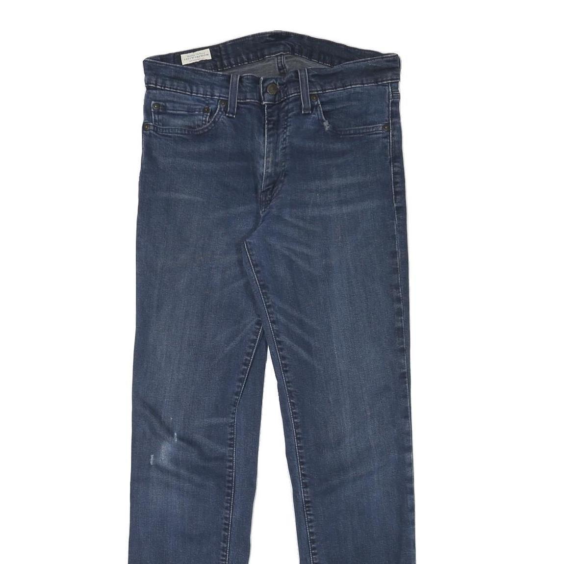 LEVI'S 511 BIG E Mens Jeans Blue Slim Skinny Denim Medium W30 L30 Classic Style