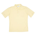 Mens Polo Shirt Yellow M