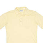 Mens Polo Shirt Yellow M