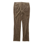 LAUREN RALPH LAUREN Womens Cotton Blend Brown Slim Straight Trousers W30 L30