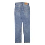 LEVI'S 511 Mens Jeans Blue Slim Skinny Denim Light W28 L32 Distressed Casual