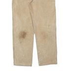 DICKIES Mens Jeans Beige Relaxed Straight Denim Medium W36 L32 Workwear Utility