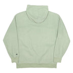 CHAMPION Mens Green Pullover Hoodie L Classic Logo Sweatshirt