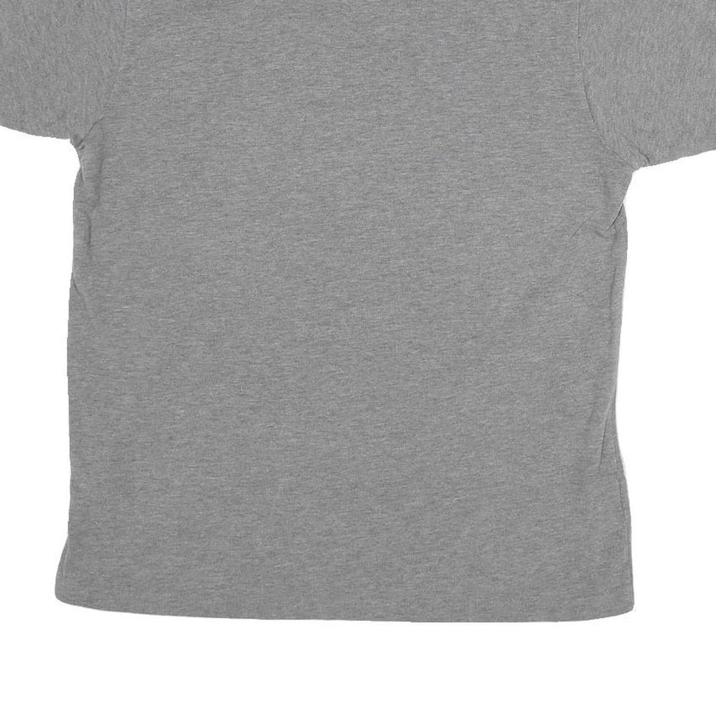 LACOSTE Mens Grey Short Sleeve Plain M Cotton Blend Polo Shirt Casual