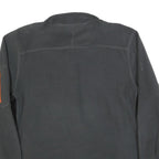 THE NORTH FACE Mens Grey & Orange Zip Jacket L Polyester Lightweight Outdoor