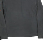 THE NORTH FACE Mens Grey & Orange Zip Jacket L Polyester Lightweight Outdoor