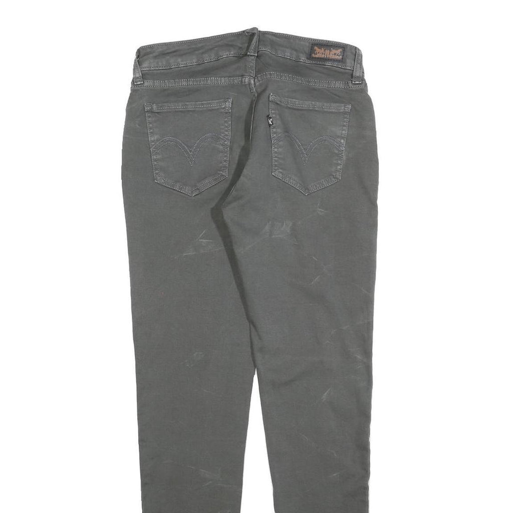 LEVI'S 535 Womens Jeans Grey Slim Skinny Denim Medium Wash W27 L30